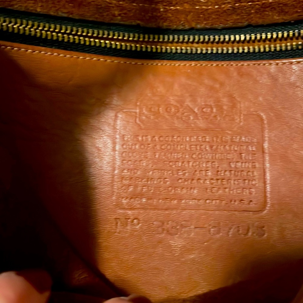 Coach shoulder purse